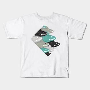 Interesting sharks 2 Kids T-Shirt